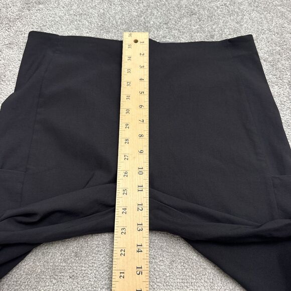 Athleta Wander Slim Cargo Outdoor Pants Womens 12 Black High Rise Stretch 32x28 - Picture 10 of 15